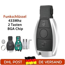 Fernbedienung Funk Schlüssel Chrom für Mercedes Benz W169 W245 W203 W204 W210 Fernbedienung Funk Schlüssel Chrom für Mercedes Benz W169 W245 W203 W204 W210