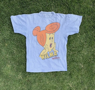Vintage 1993 The Flintstones Wilma Fred Flintstone T-Shirt