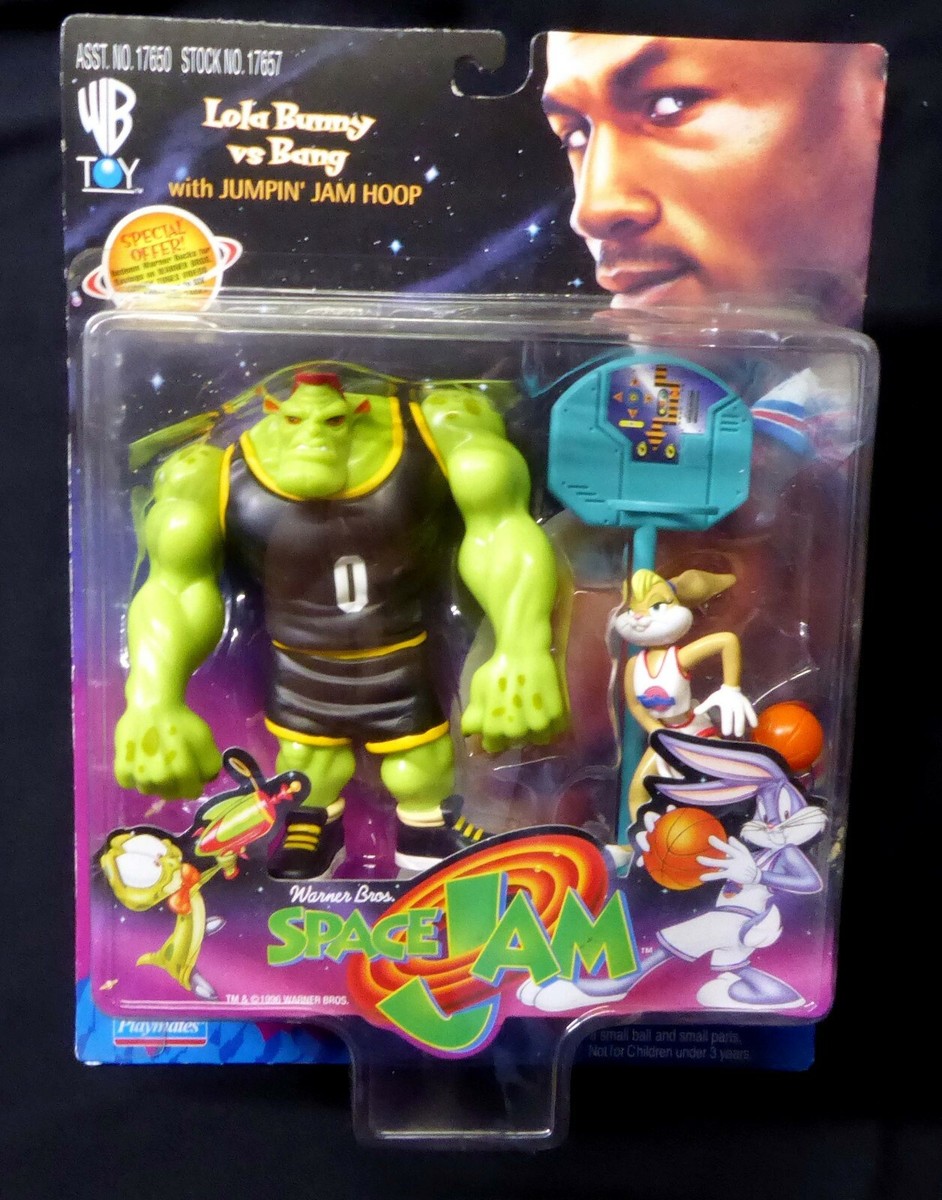 Space Jam Lola Bunny VS Bang AF Set New 1996 Movie Michael Jordan
