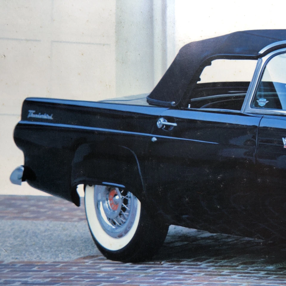 Power Graphics vintage 1978 poster , 1955 thunderbird. 16x20. # 501 - Image 2 of 4