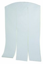 TRIXIE Natura Vinyl Door Flaps Small Classic Dog House, Clear Plastic, Plastic