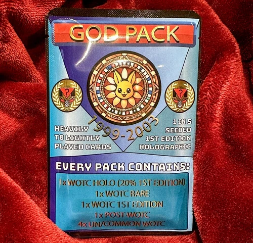 🔥GOD PACK: WOTC Vintage Pokémon | HOLO, 1st Ed, RARES | Preloved & SEALED! 🛡️