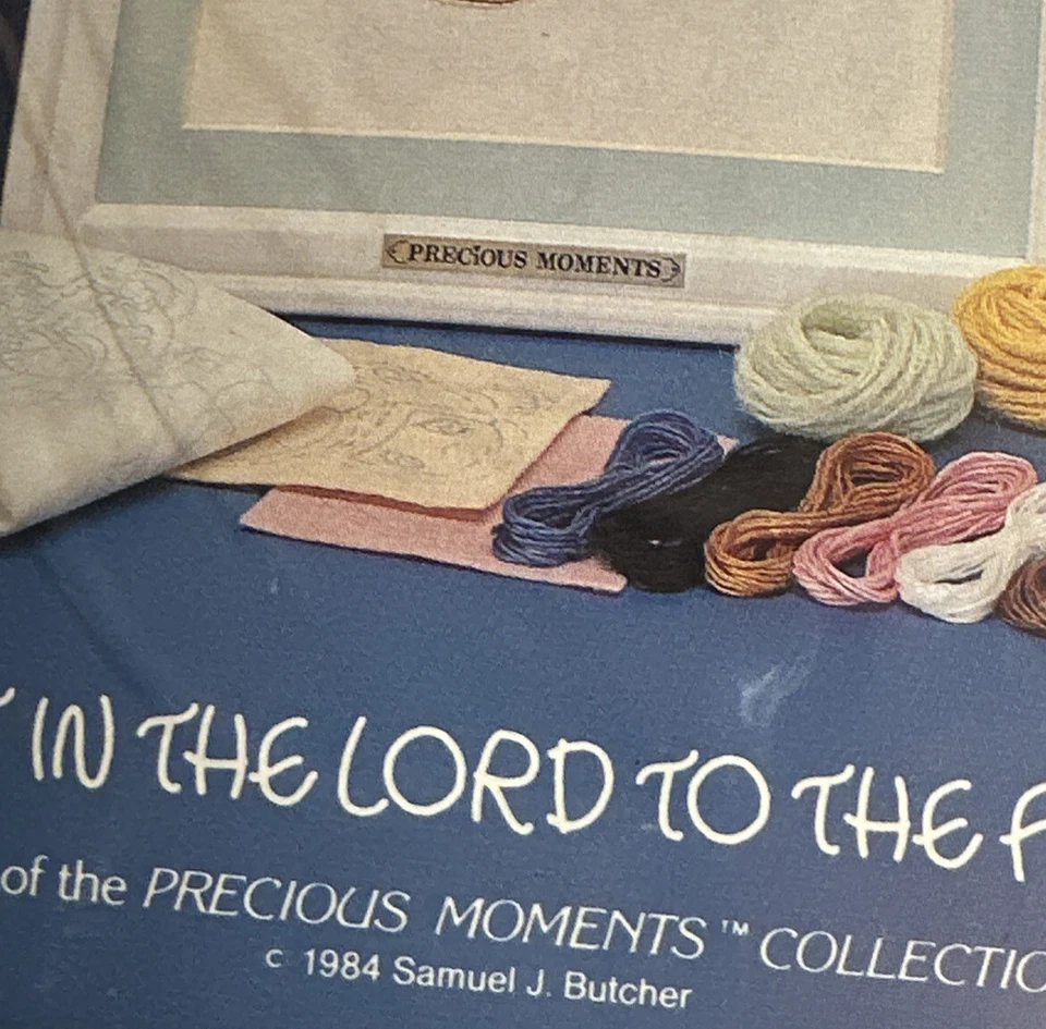 KIT DE COSTURA MOMENTOS PRECIOSOS "CONFÍA EN EL SEÑOR HASTA EL FINAL" De colección Nuevo Foto 4 de 4