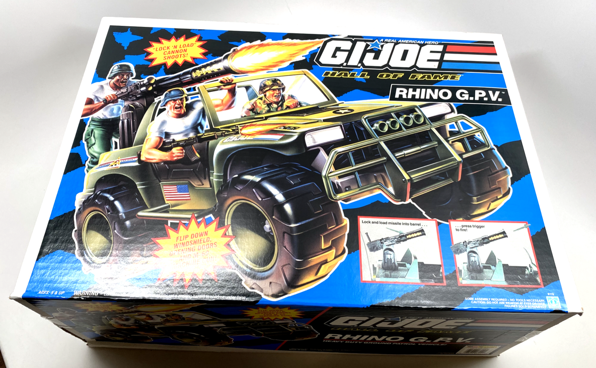 G.I Joe Hall of Fame - Rhino G.P.V Heavy Duty Ground Patrol