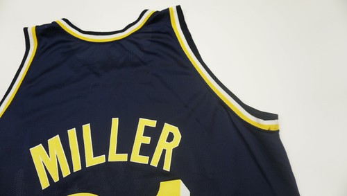Vintage Reggie Miller #31 Indiana Pacers NBA Finals Champion Jersey Shirt 48 - Picture 10 of 11