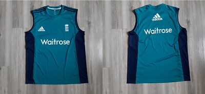 Adidas EZB England Cricket Training Singlet 2016/17 Trikot Adidas Weste Größe...