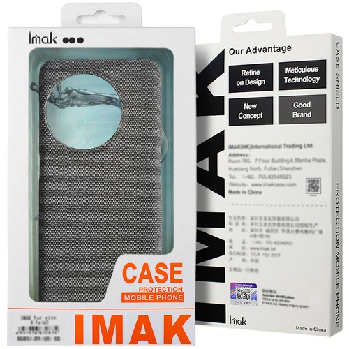 For Redmi Note 14 Pro/Pro+ Imak Fashion Fabric Comfortable Touch Fitted Case - Picture 11 of 26