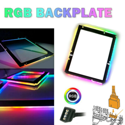 RGB BackLight panel For ATX MATX ITX Gaming Motherboard Aura Sync Decor Light