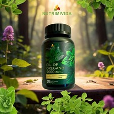 Aceite De Oregano Softgels 9000mg  Immune Support, El Mas Potente