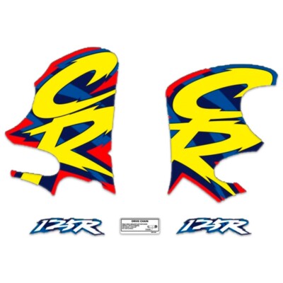 Graphics decals Honda CR125R Cr 125r thick 94 glossy laminate fast ship by DHL