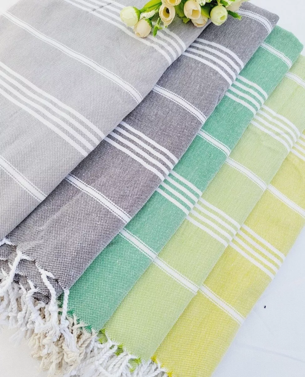 Turkish towel/ bath towels, thin Turkish towels 100% Cotton beach throw