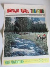NAVAJO TRAIL TRAVELOR Spring 1970 travel newspaper brochure guide