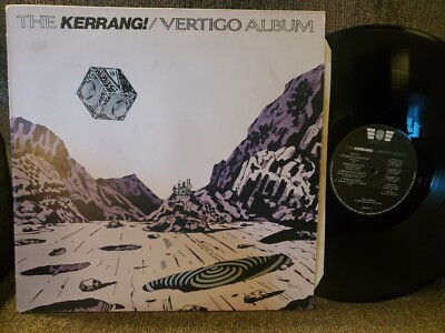 THE KERRANG Vertigo Album LP  1983 UK METAL DIO KISS BLACK SABBATH