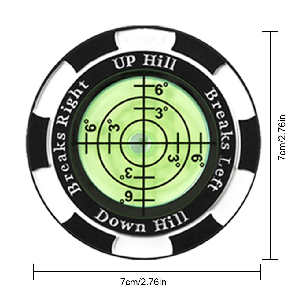 Putt Golf Ball Marker Portable Golf Green Slope Putting Level Golfer