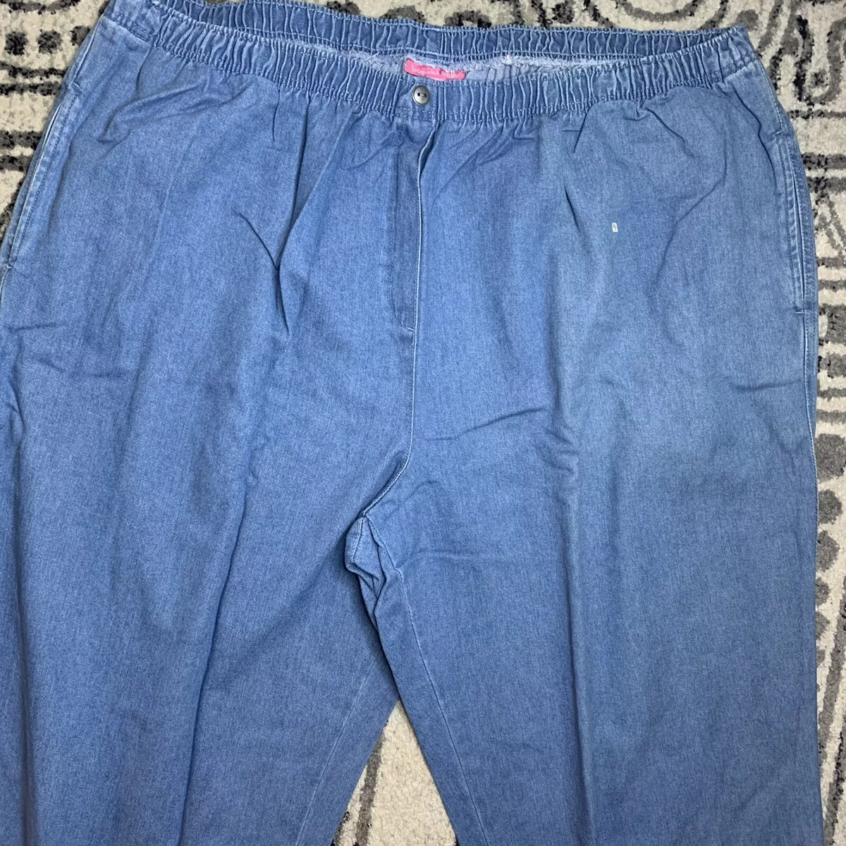 Tall elastic best sale waist jeans