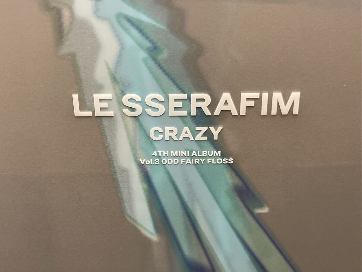 LE SSERAFIM CRAZY 4th Mini Album Volume 3 KAZUHA SIGNED LE SSERAFIM CRAZY 4th Mini Album Volume 3 KAZUHA SIGNED
