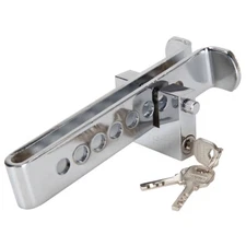 Brake Pedal Lock Security Car Auto Stainless Steel Clutch Lock Anti-theft Device
