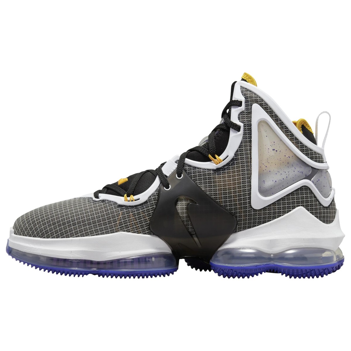 CZ0203-00]NIKE LEBRON XIX 19 BASKETBALL SHOES BLACK / VIOLET