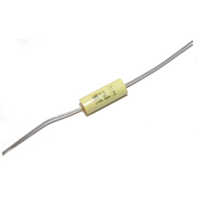 [5pcs] MKT1813 1uF 10% 63V MKT Axial Capacitor