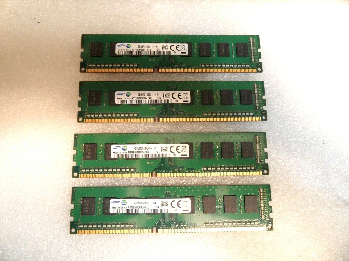 PC3-12800 (DDR3-1600) Server RAM with Fully Buffered and 4 Modules