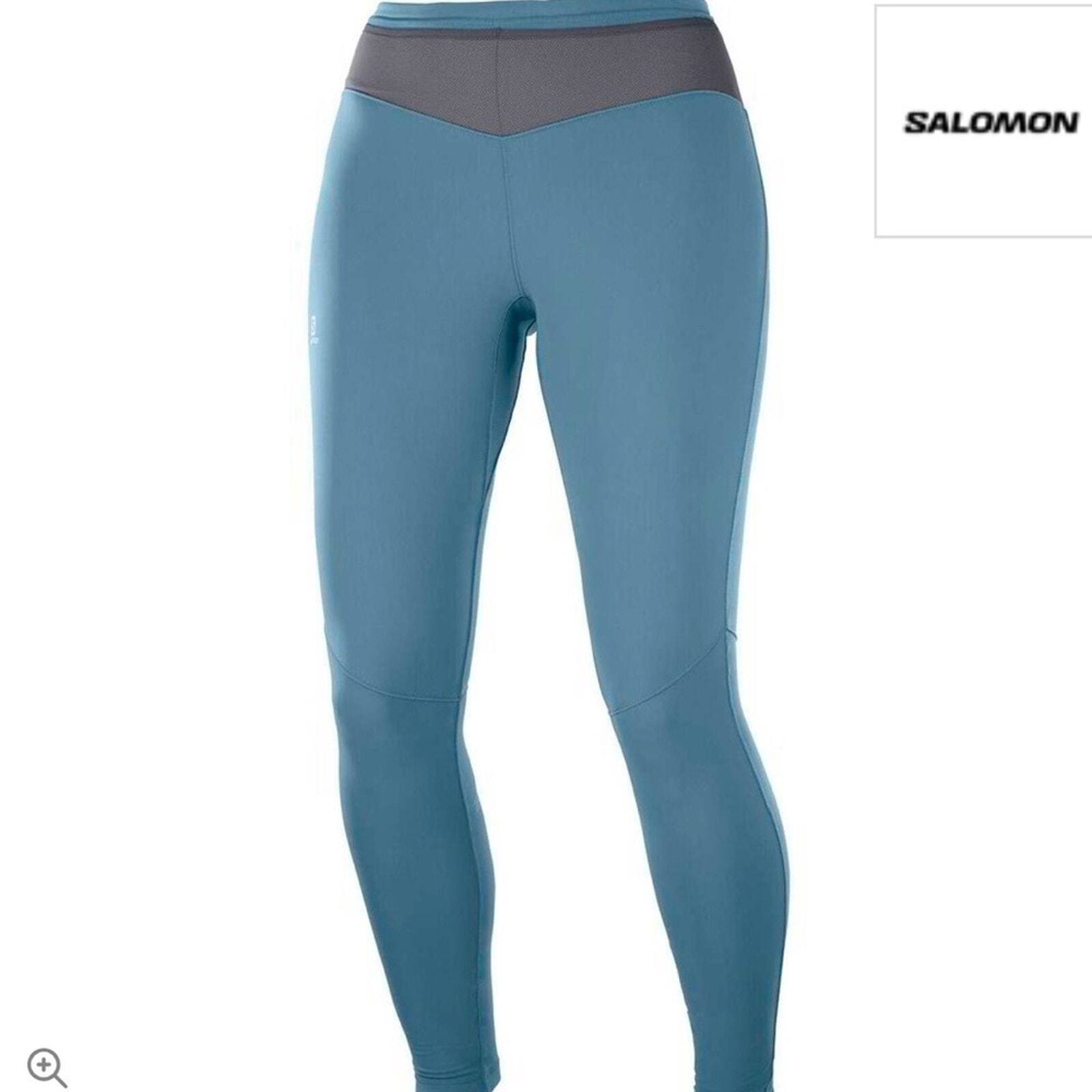 Salomon XA Caldo Collant Pantaloni da Corsa Atletica Fitness Escursionismo Taglia XL