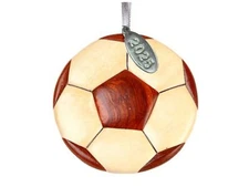 Twisted Anchor Trading Company Soccer Ornament - 2025 Christmas Soccer Ball -