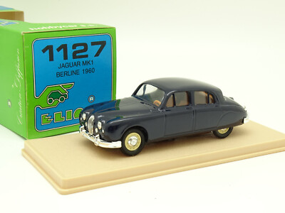 Eligor 1/43 Jaguar MKI 1960 Blau 1127