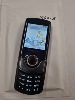 Samsung GT-S3100 schwarz (entsperrt) Slider Handy