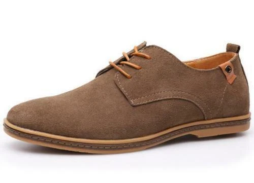 2021 Suede European style leather Shoes Men's oxfords Casual Multi Size Fashion - Picture 9 of 26