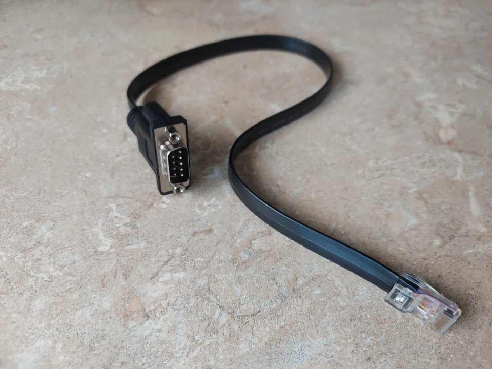 Touch Dynamic Serial Cable Adapter RJ50 10-pin COM Port to DB9 9-Pin Printer - Imagem 2 de 4