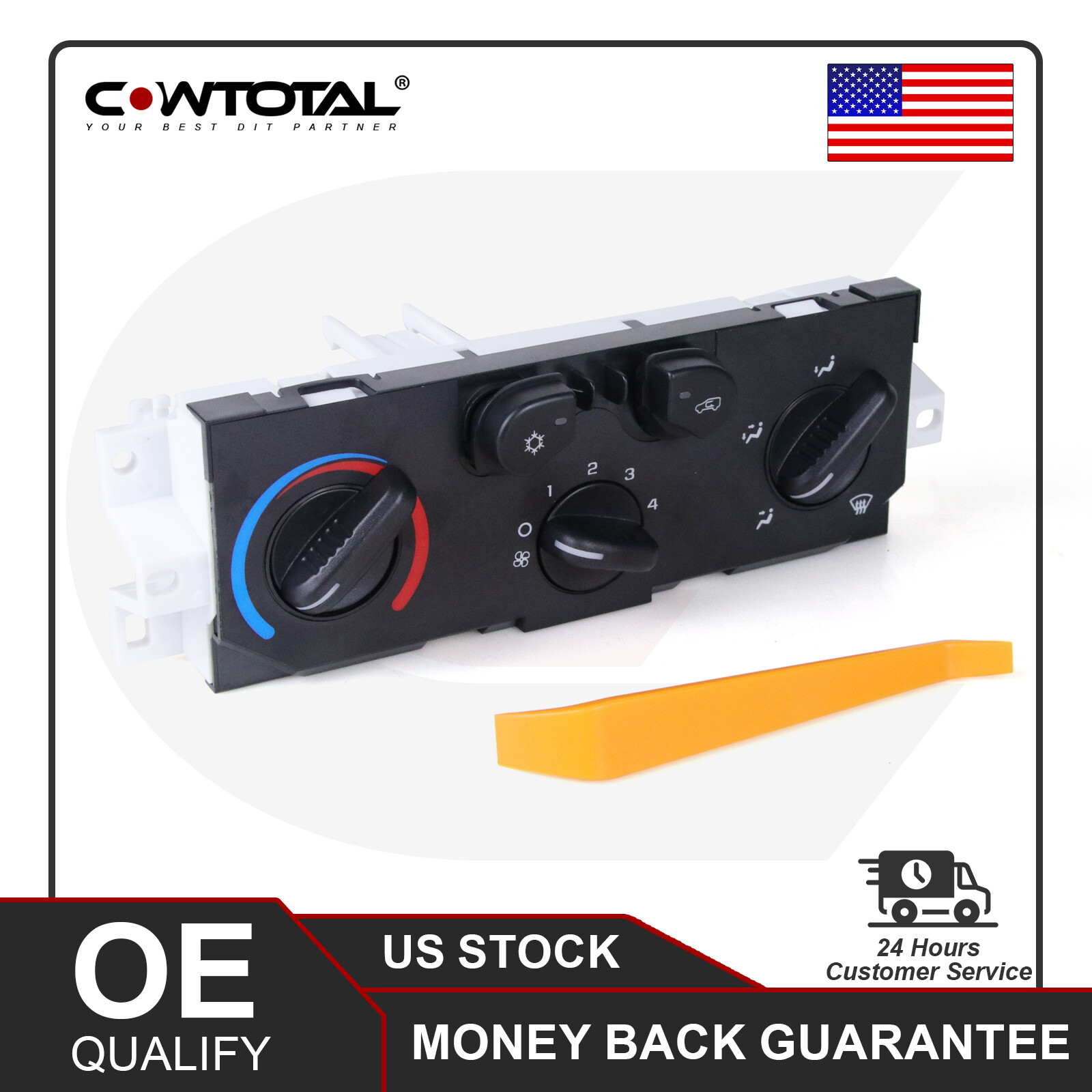 2004-2012 Chevy Colorado GMC Canyon A/C Heater Control Switch Panel 15221922