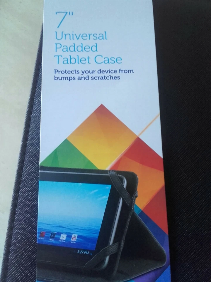 Polaroid 7" Universal Padded Tablet Case Cover Black BRAND NEW - Image 4 of 4