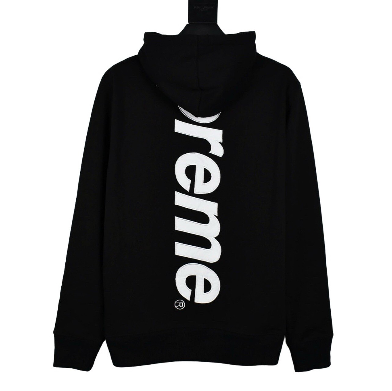 Supreme satin applique hooded XL BLACK Supreme Supreme Satin