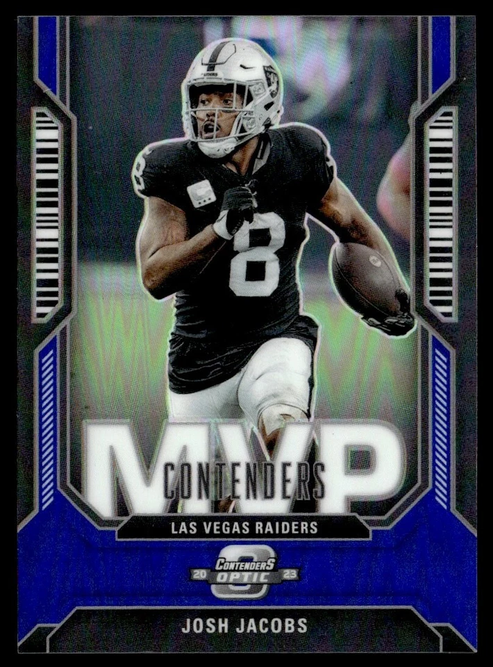 2023 Panini Contenders Optic Josh Jacobs #MVP-24