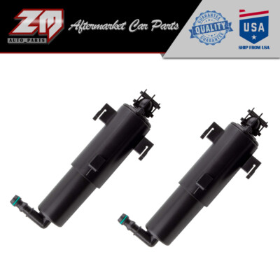 2PCS Headlight Washer Nozzle Jet Sprayer for BMW E90 Headlight Washer Nozzle