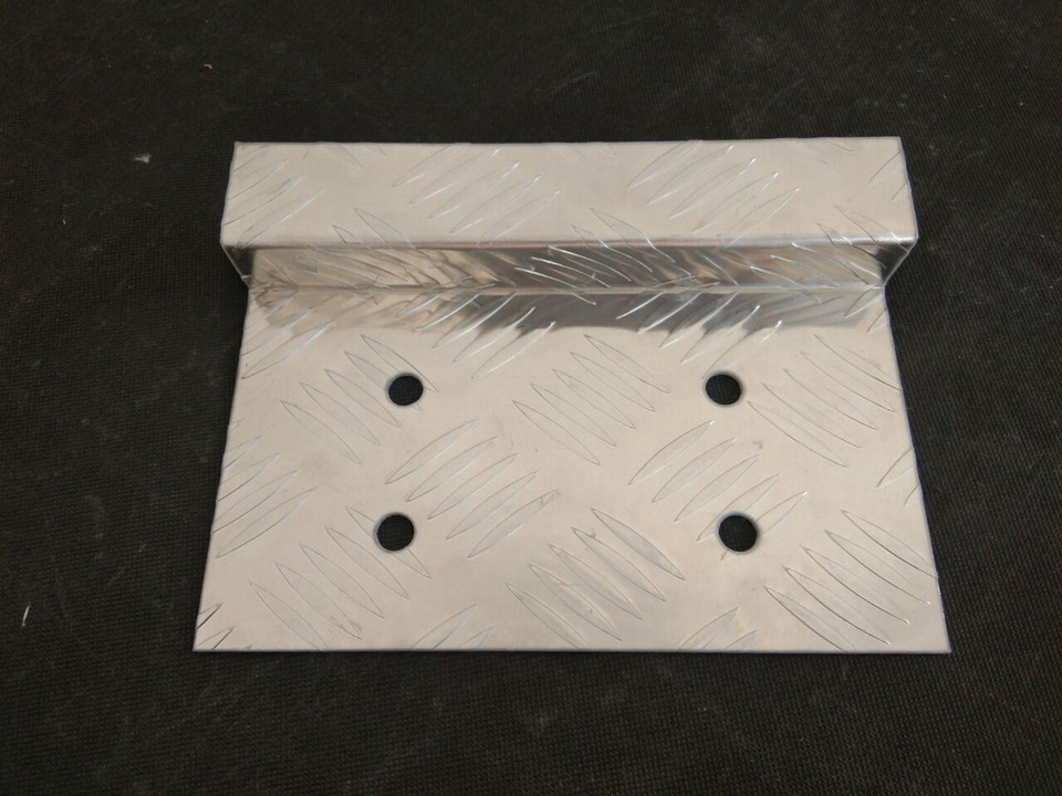 Aluminum Loading Ramp End Diamond Plate Truck Bed Ramp | eBay