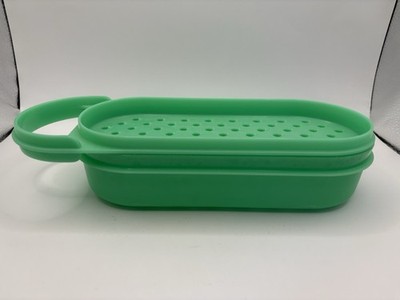 Vintage Tupperware Handy Grater Jadeite Green 70 s 80 s