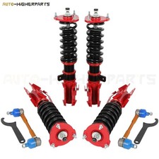 24 Level Damper Coilovers Suspension Lowering Kit For 1991-94 Nissan Sentra B13