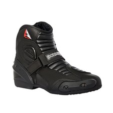 Bohmberg Herren Motorradstiefel, Motorradschuhe aus stabilem aus echtem Leder