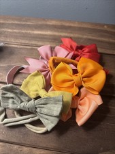 Lot of 108 Girl s Baby Toddler Headbands Bows Variety. Every Color. Many New