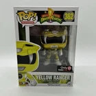 Funko Pop! Television #362 Power Rangers Yellow Ranger New GameStop Metallic