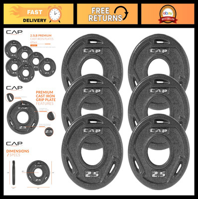 2-Inch Olympic Weight Plate - Durable, Versatile, Multiple Sizes Available