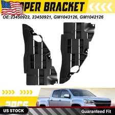 2X Bumper Bracket For Chevrolet Colorado 2015-2020 Front Driver & Passenger Side