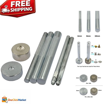 #ad All in One Metal Rivet Fixing Tools: 6mm 8mm amp; 10mm Set for Professionals $14.24