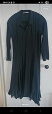 Marithe + Francois Girbaud Women's Black Dress Uk  Size Small