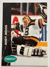 1991-92 Parkhurst #8 Andy Moog Boston Bruins