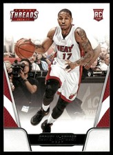 2016-17 Panini Threads #189 Rodney McGruder Miami Heat Rookie