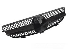 K&uuml;hlergrill Passend f&uuml;r Mercedes CLK W209 03-10 Grill Schwarz Glanz Sport