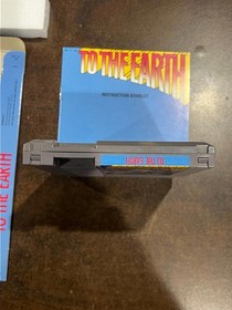 To the Earth Nintendo NES Complete CIB - MINTY!!