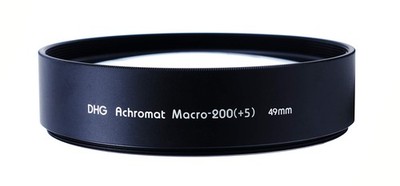 49mm DHG Macro +5 200 Achromat Achromatic Close up Lens/Filter 52 Made in Japan